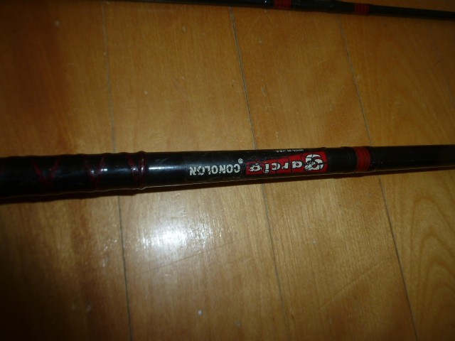 Vintage Fishing Rod Garcia Conolon USA 2433, Beautiful fishing shape, reels deal