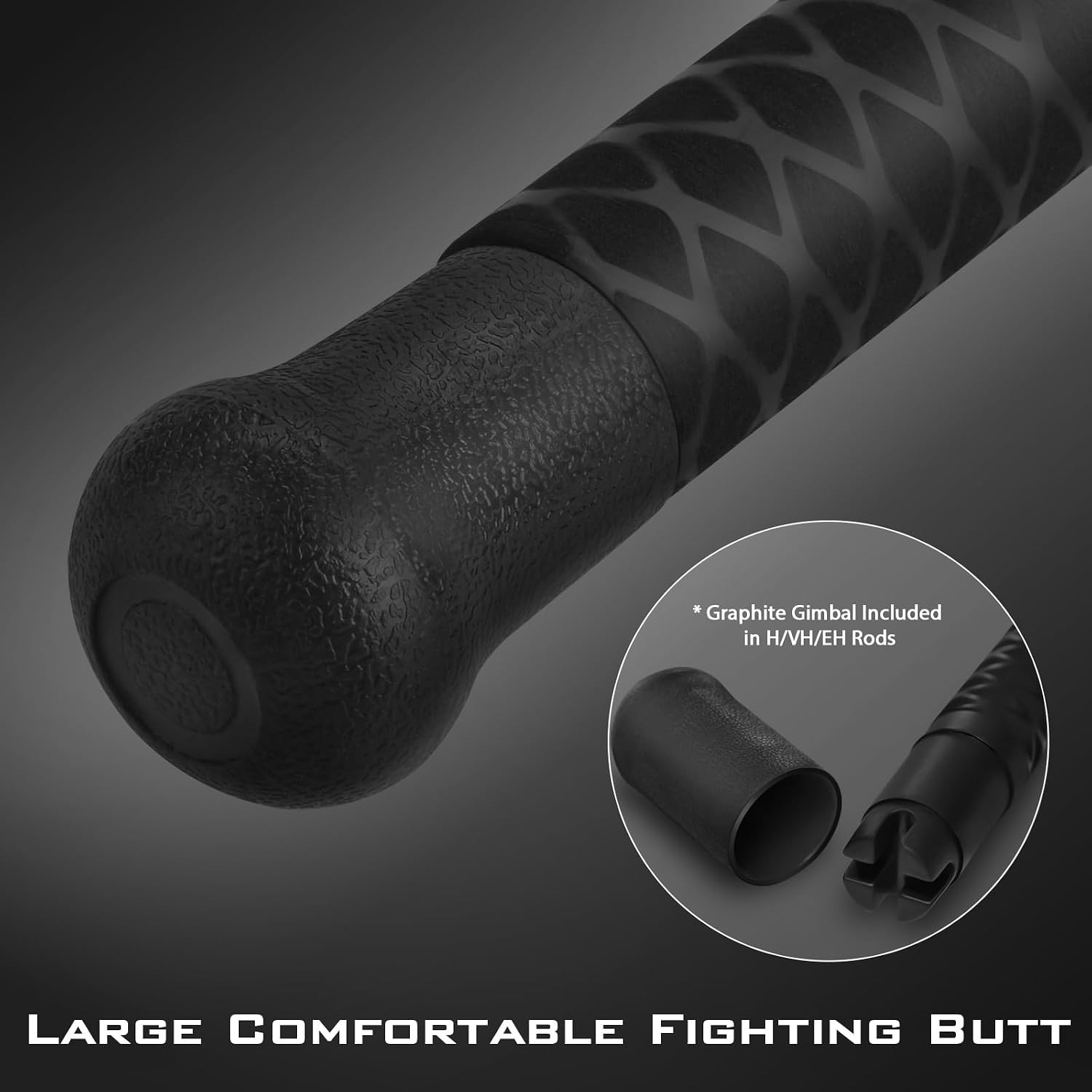 KONG Fishing Rod, Powerful, Lightweight S-Curve Graphite Rod Blanks, Nano Res…