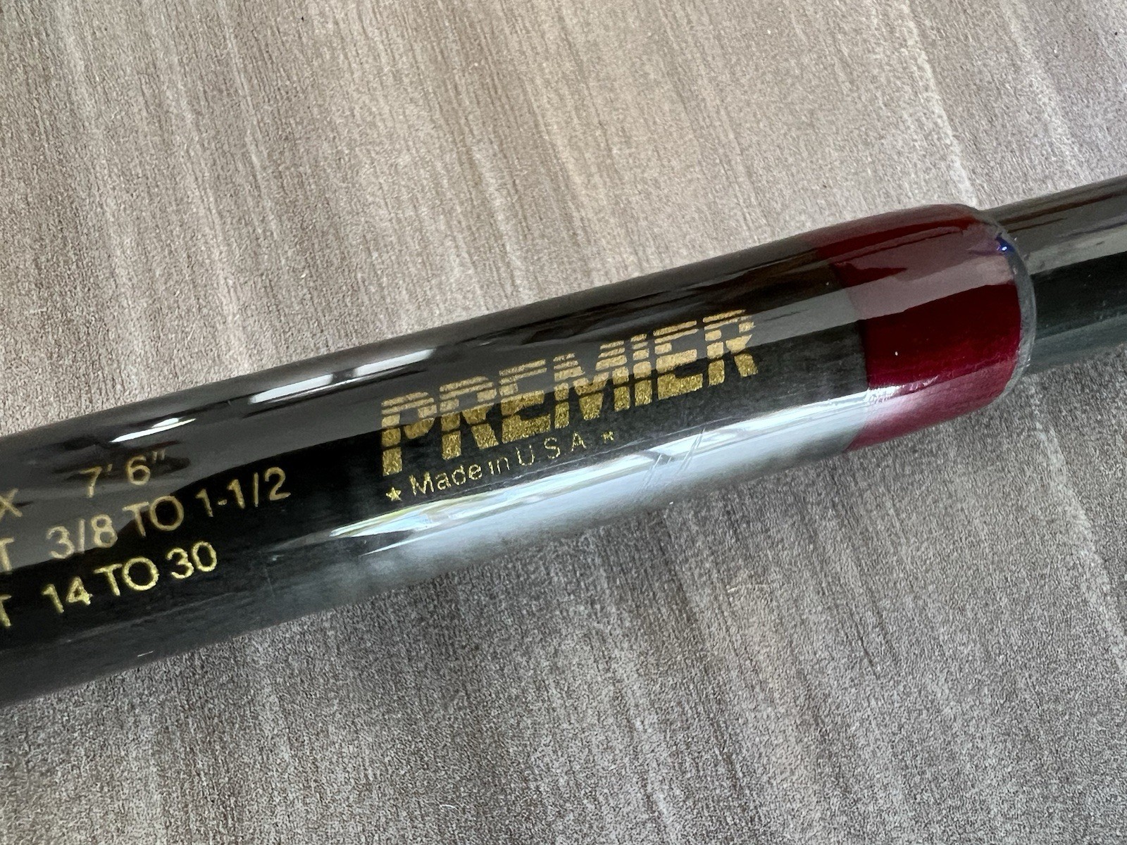 Vintage G Loomis Premier PMR 906X Casting Fishing Rod 7’6” 14-30# Made in USA