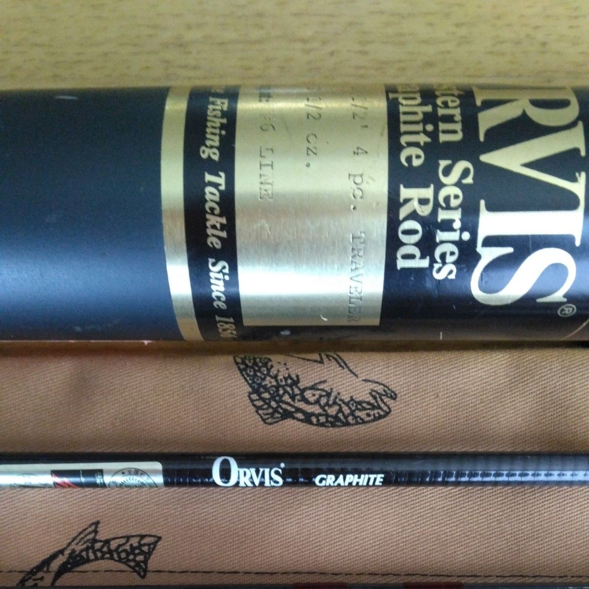 ORVIS Fly Rod WESTERN #6 8.5ft 4 pieces Fly Fishing