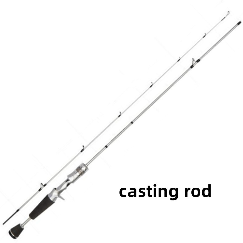 Casting Spinning Fishing Rods 1.5m 1.68m Carbon Fiber Lure Rod Travel Poles