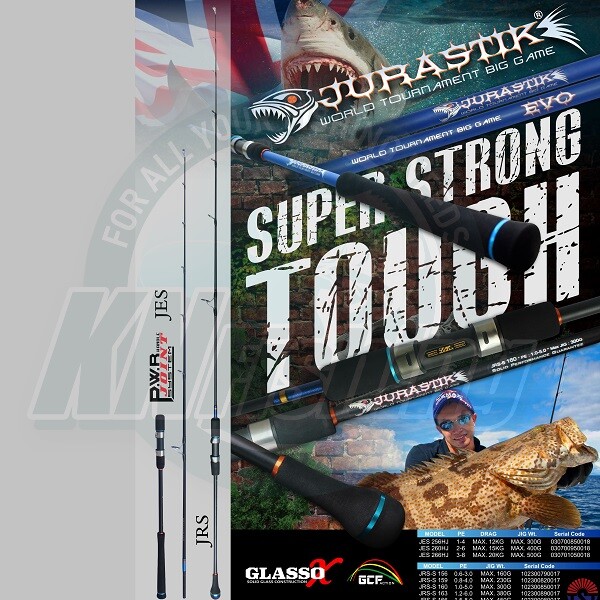 LEMAX XZOGA JURASTIK Slow Jigging Rod Sea Fishing Fixed Spool 300gr