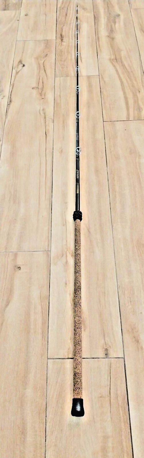 NEW CUSTOM WRAPPED -8 FT -SEEKER 196-8 CONVENTIONAL SALWATER ROD, CORK HANDLE