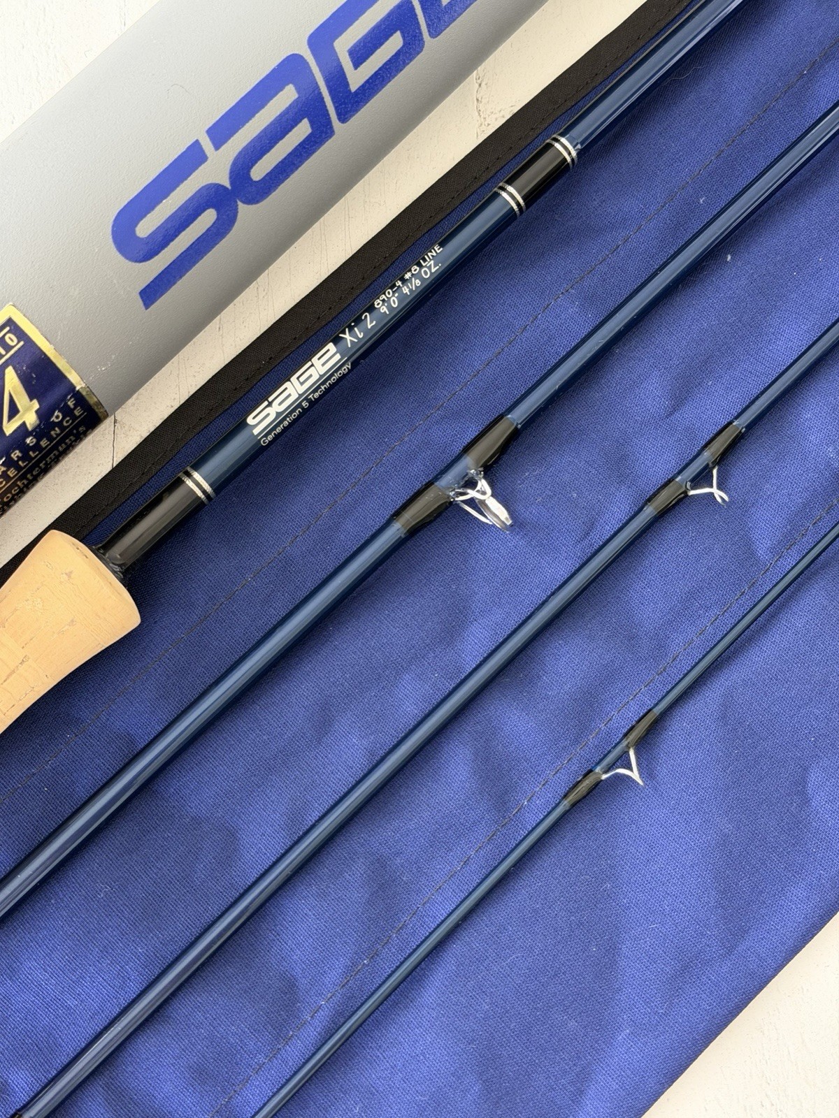 **BEAUTIFUL** 🔥 SAGE SALT Xi 2~ 8wt. 9’ft~4pc FlyRod!!🔥~LEGENDARY~🔥