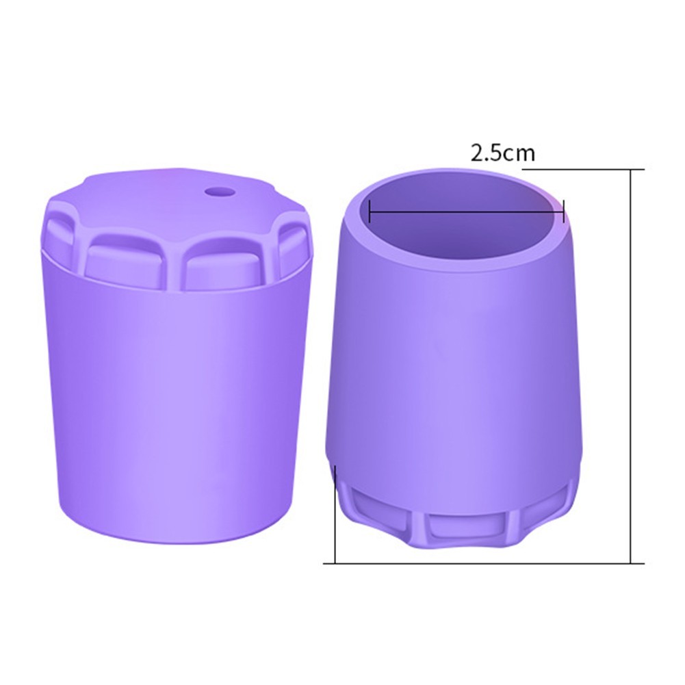 4Pcs Silicone Fishing Rod End Cap Protector Plug-Tail Handle Protective Case New