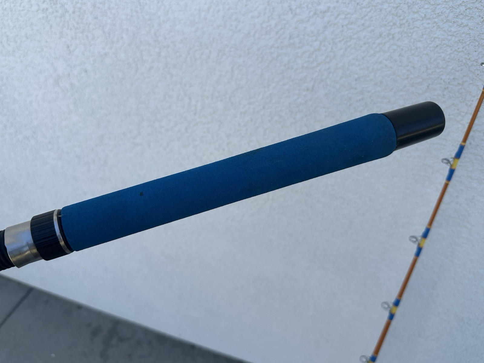 Kencor Tenlew Magnaglas 610-86C Conventional Fishing Rod 2 Piece 8’6” 10-40lb