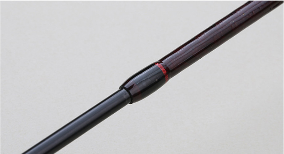 5’9″ Fishing Rod Carbon Fiber Casting Poles Travel Spinning Rod 2 Sections Bass