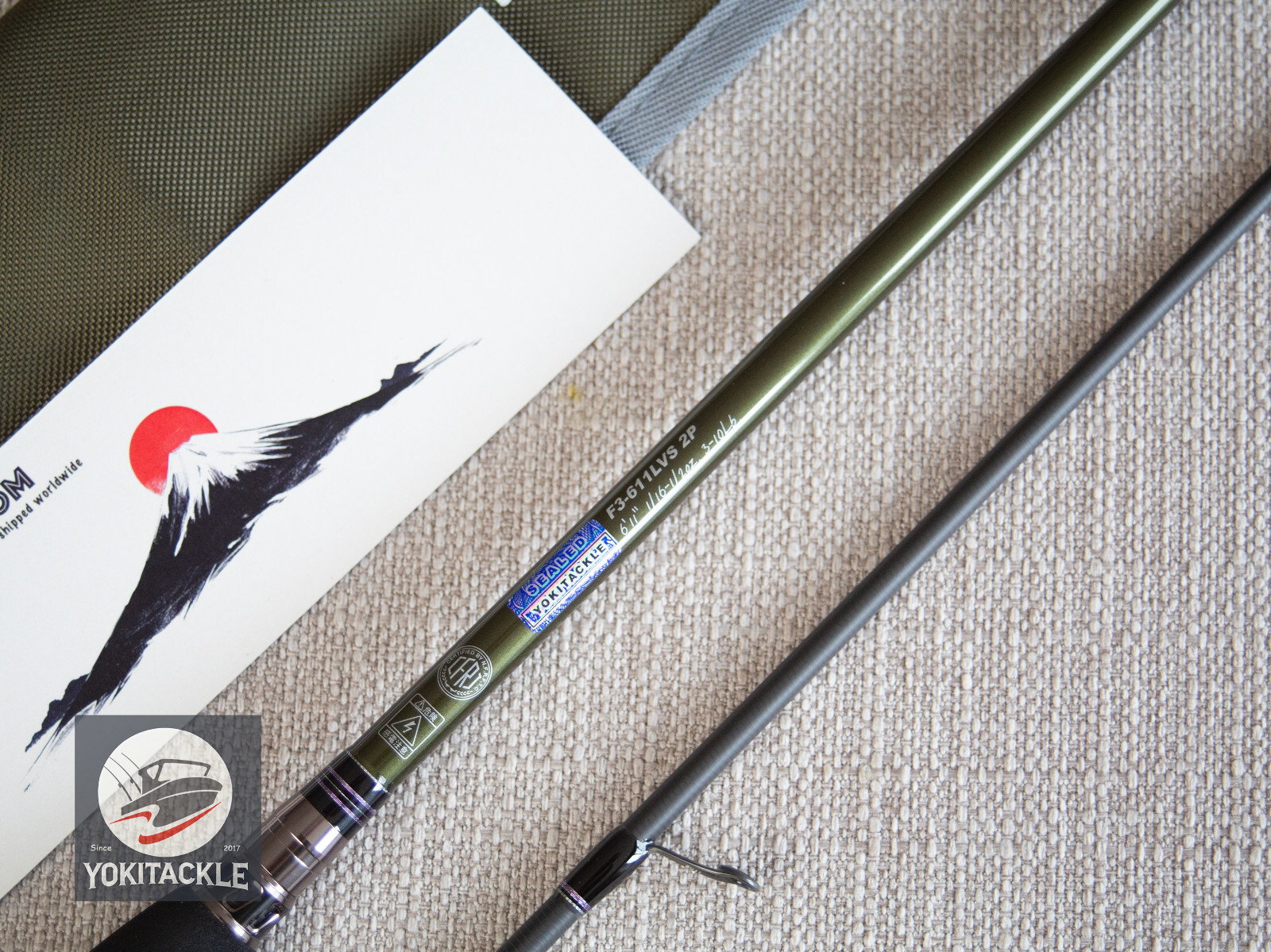 Megabass LEVANTE JP F3-611LVS 2P Spinning Rod Shipping from JAPAN