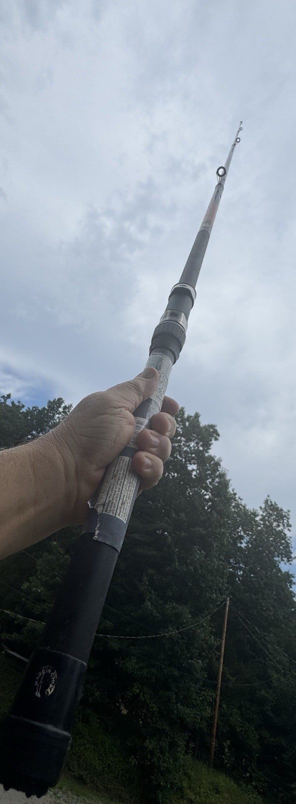 BASS PRO SHOPS UNCLE BUCKS DELUXE CRAPPIE POLE-16’Long 5 Section Retractable NEW