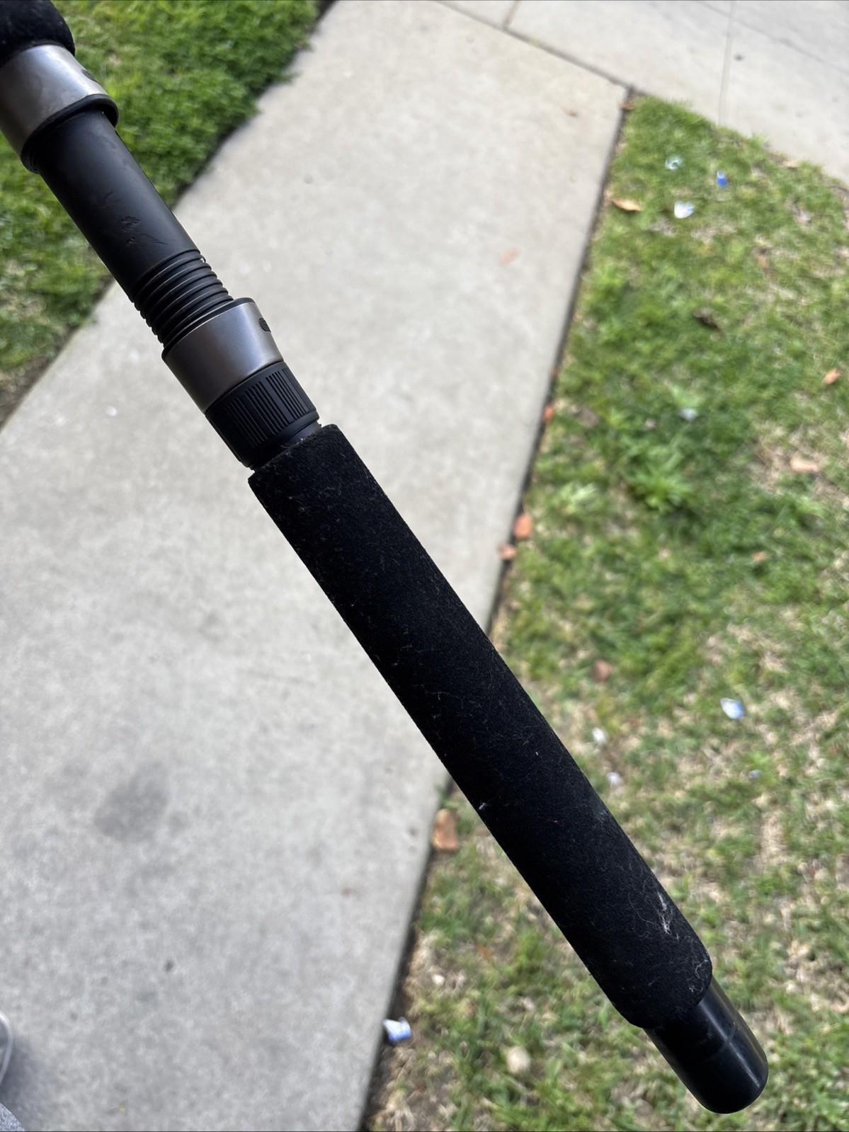 Calstar Grafighter 870L 7’ 15-30LB 1-Piece Fishing Rod USA READ 2 DAMAGED GUIDES