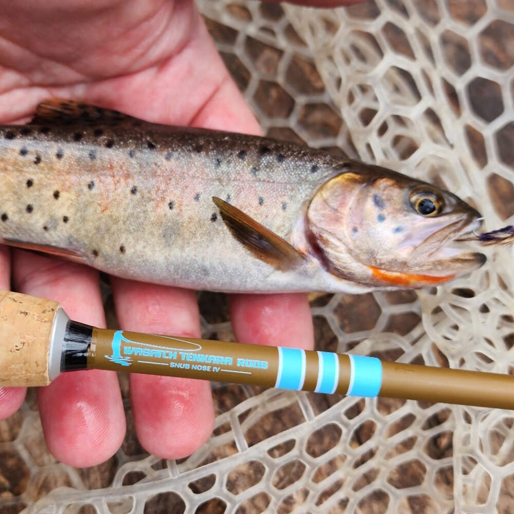 Wasatch Snub Nose IV 4-Zoom Tenkara Rod 4’0″-5’6″ Ultra-Compact w/ Rod Tube