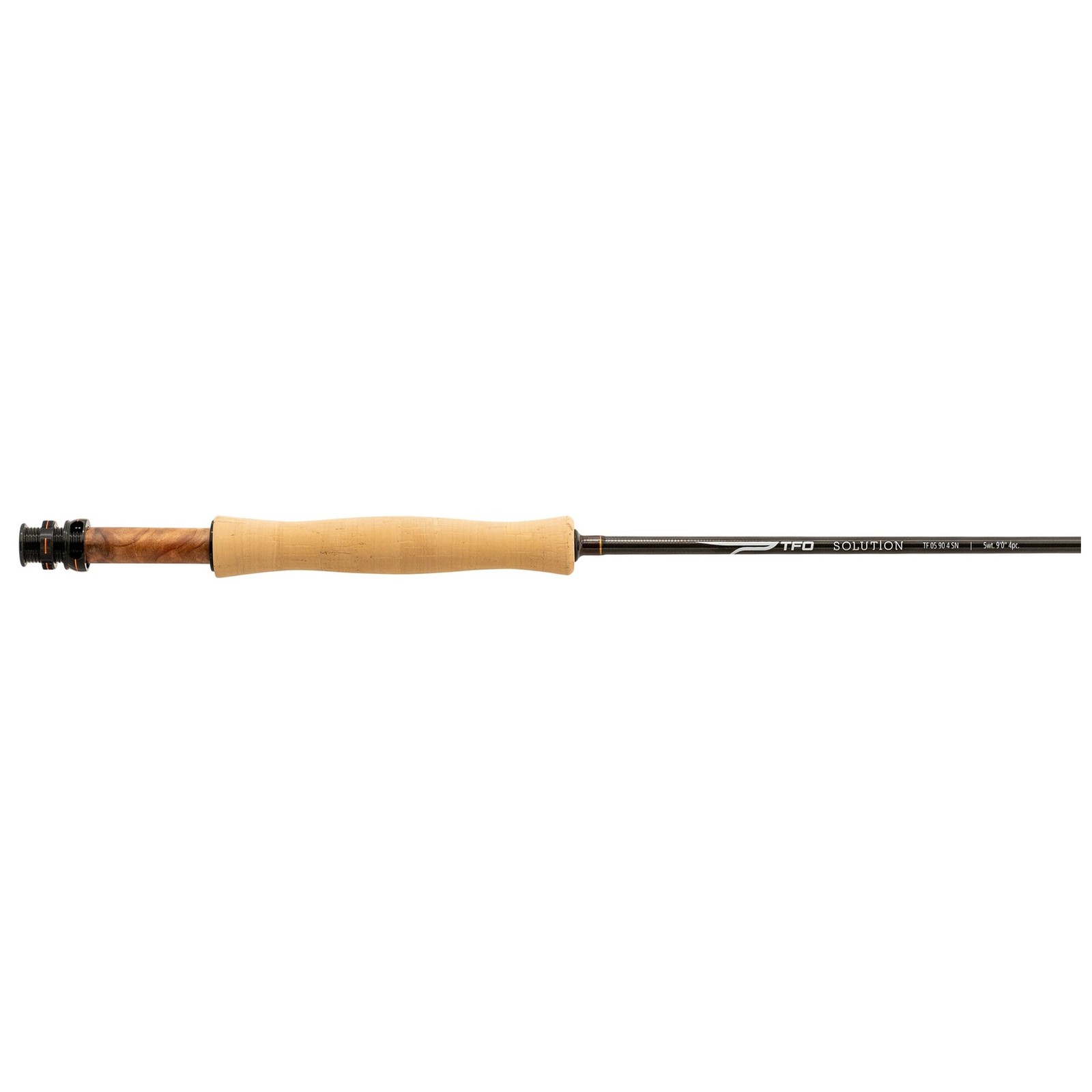TFO Solution 9ft 6in 5wt 4-Piece Fly Rod with Case (TF-05-96-4-SN)