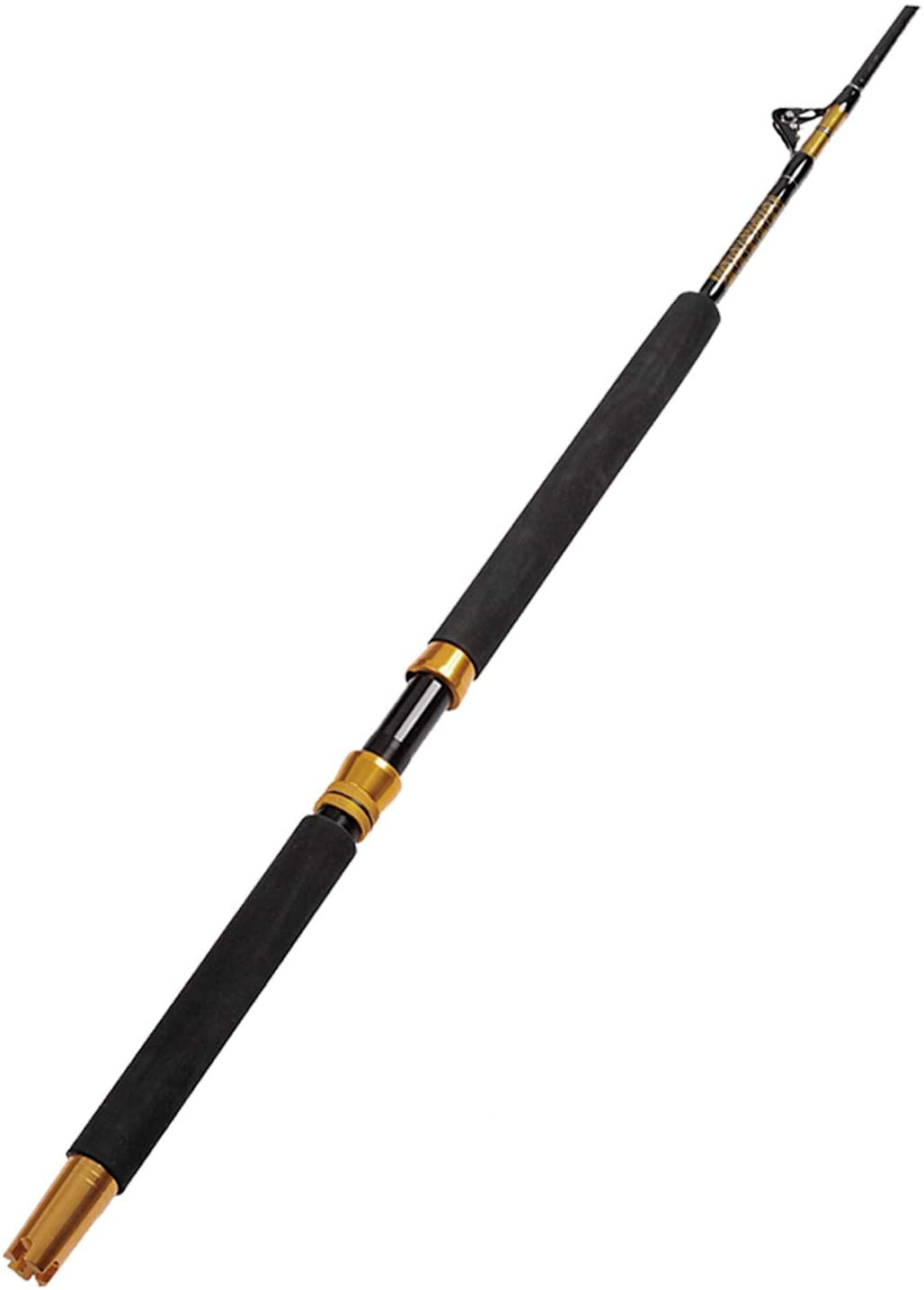 Saltwater Offshore Heavy Trolling Rod Big Game Roller Boat Fishing Pole 1PC 2PC