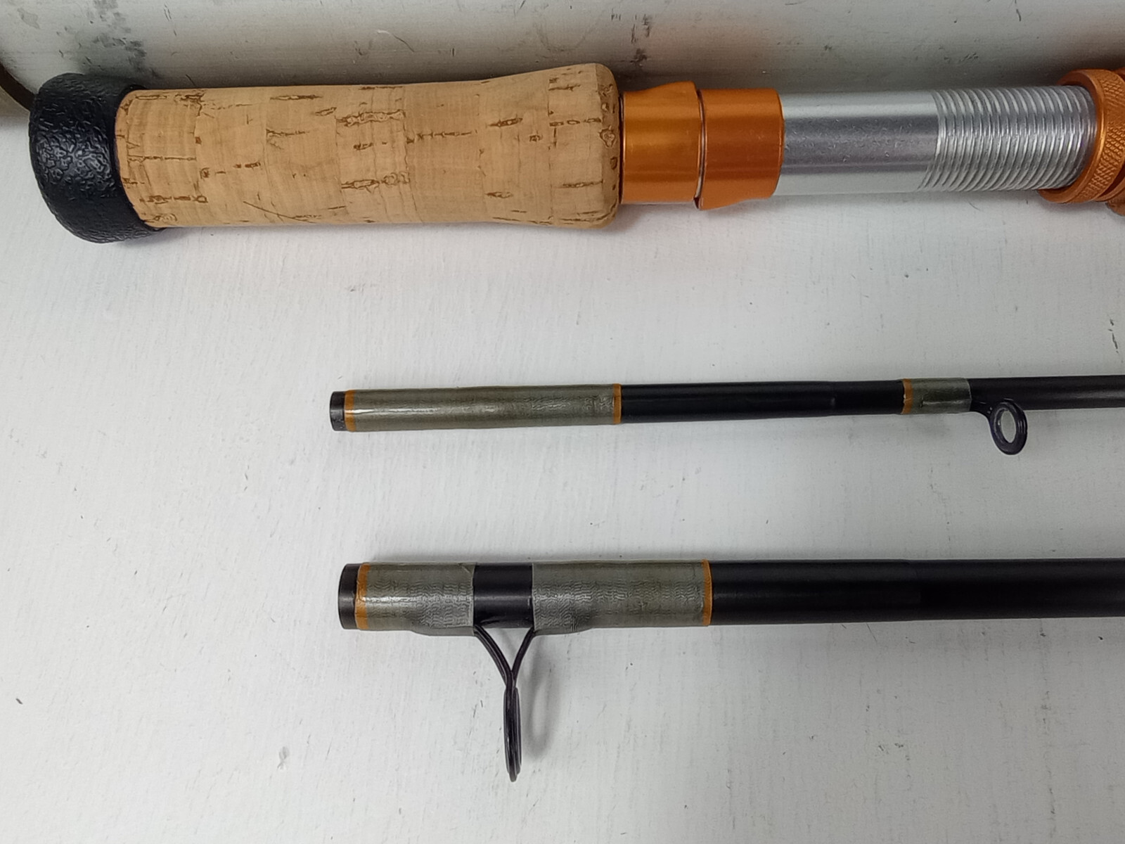 Diamond Back 3pc backwater Graphite Fly Fishing Rod w Fight Butt 9′ + Tube