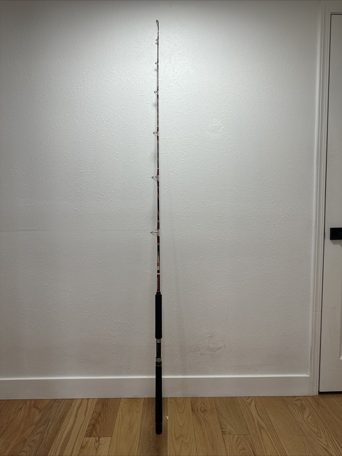 Kencor Zebra Tenlew Magnaglas 6’6″ Model Z700S Fishing Rod 8-25 lb.