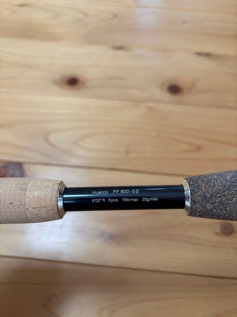 Huerco FF6005S Pack Rod Multi-Piece , Excellent Condition Travel Rod
