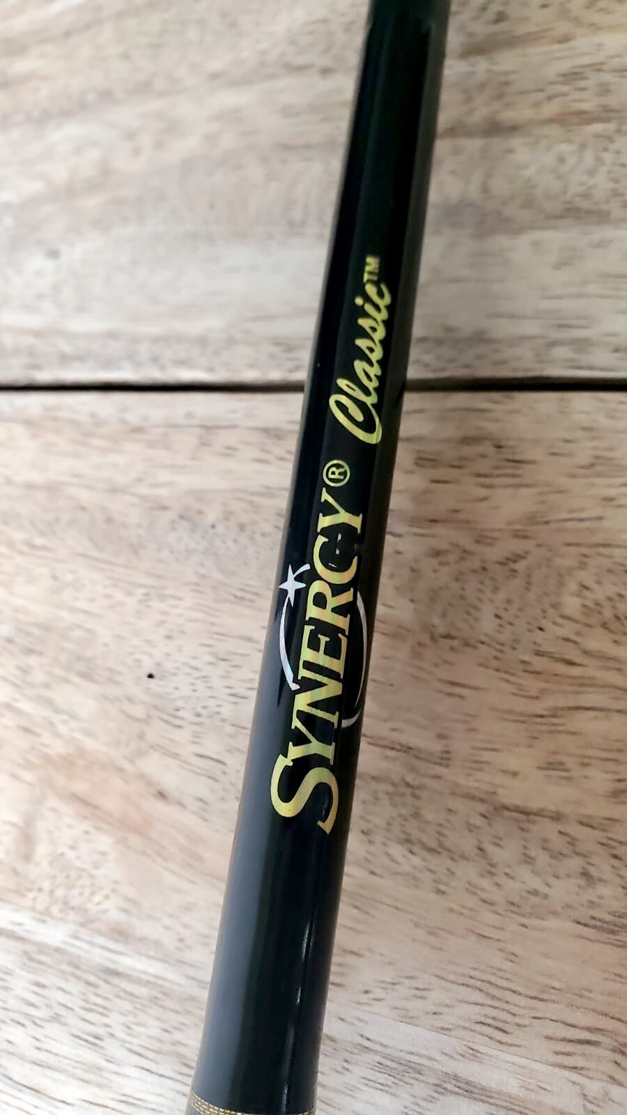 Vintage 2pc Synergy Classic Bait Casting Fishing Rod
