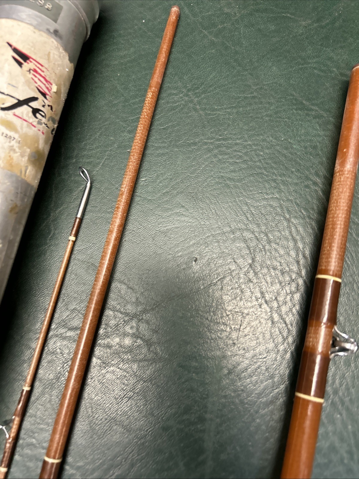 Vintage FENWICK Feralite FF80-3 Fly 8′ Rod made in USA #c 15239 3.5 oz.