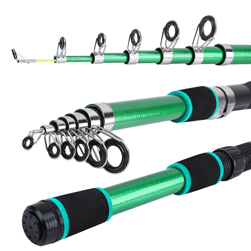 1.8M-3.0M Telescopic Fishing Rod Lightweight Fishing Rod Spinning Fishing Pole