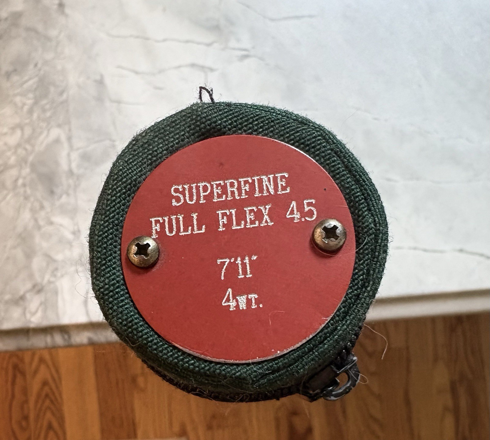 Orvis Superfine Fly Fishing Rod. Full Flex. 7’ 11” 4wt. W/ Tube & Sock USA Made