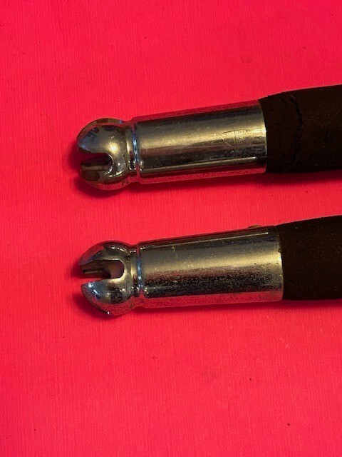 VINTAGE CUSTOM BUILT 7 FOOT IGFA 20 OR 30 POUND CLASS FISHING RODS MATCHING PAIR