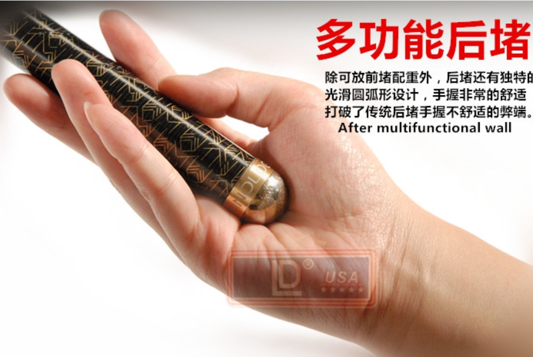 Hand Pole Fishing Rod High Carbon Super Hard Lure Telescopic Freshwater Big Carp