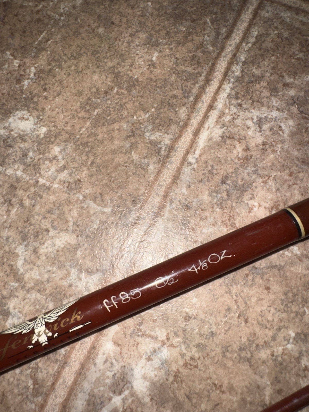 Vintage Fenwick Feralite H 59258 FF85 8-1/2’ 4-1/8oz 2pc Fly Rod