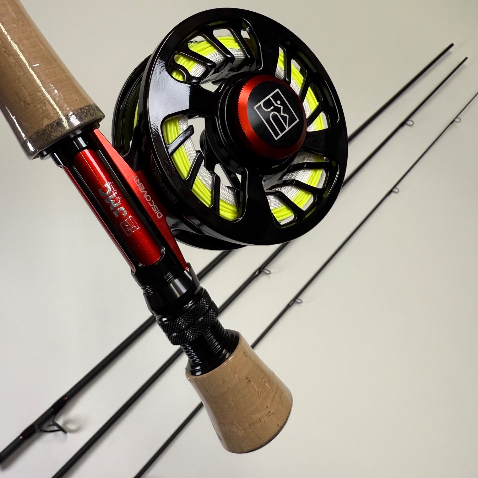 NEW – French JMC Flyfishing Rod/Reel Combo “Lake” #6/7 10′ w/ Fish Beanie & MORE