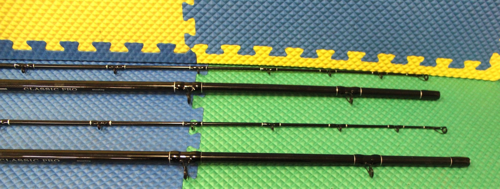 Okuma Black Classic Pro 10′ 0″ Trolling Rod Mooching 2-Piece CPM-10M 2-Pack!
