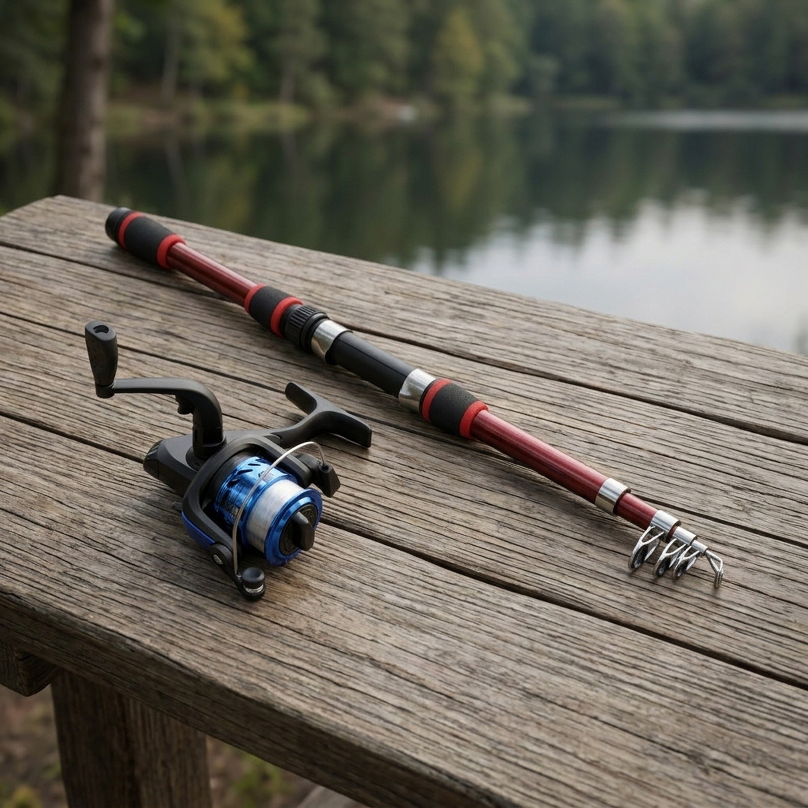Complete Fishing Rod For Combo Telescopic Carbon Fiber 18 Meter Reel Gear Set