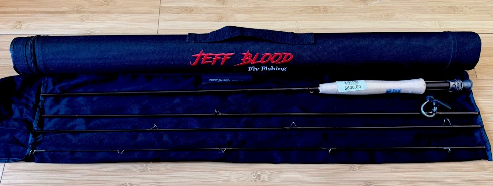 Jeff Blood Premium All Purpose Fly Fishing Rod 9’3″ 4WT 4-Piece New With Tube