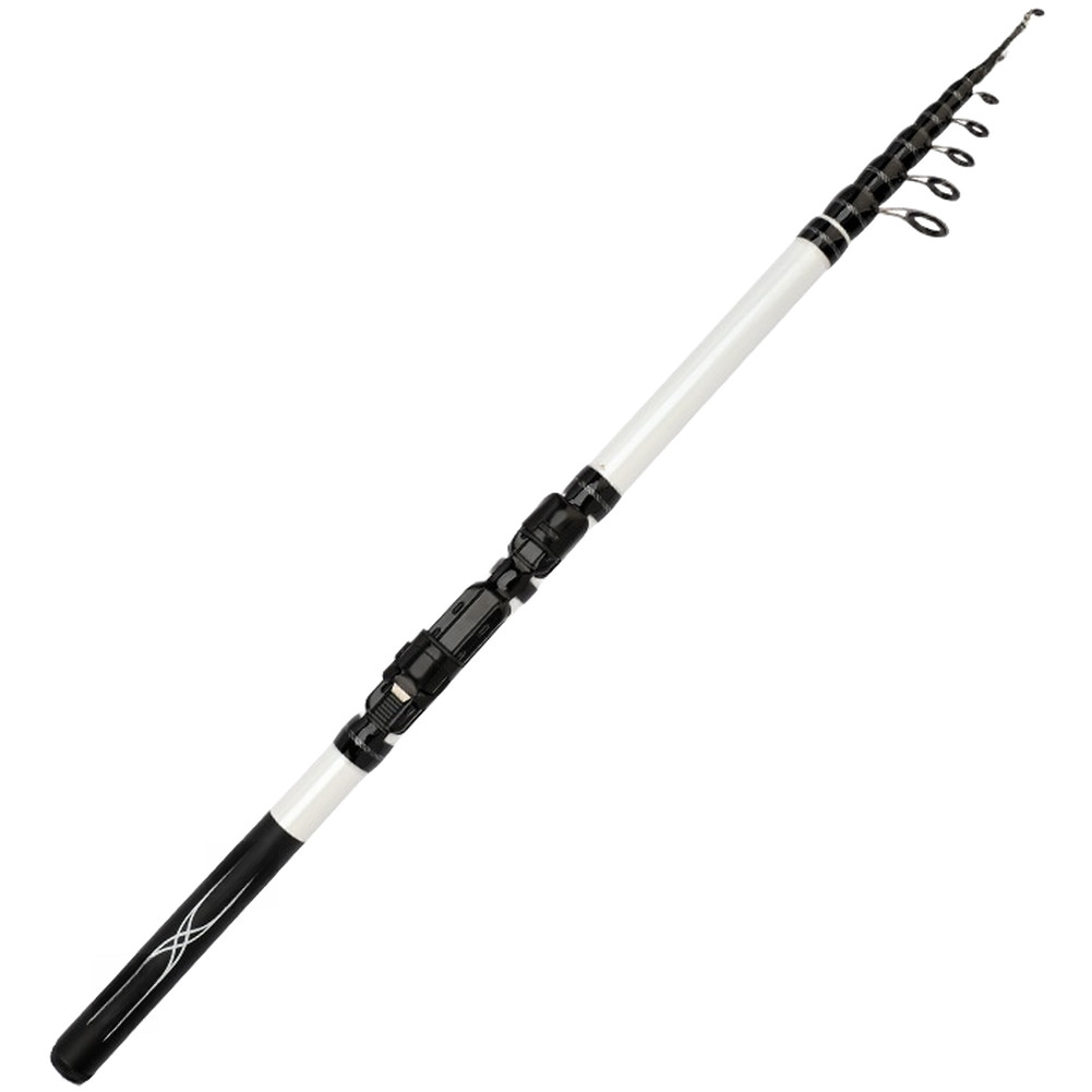 Portable Carbon Rock Fishing Rod Collapses to 46cm 1.8m 2.1m 2.4m 2.7m