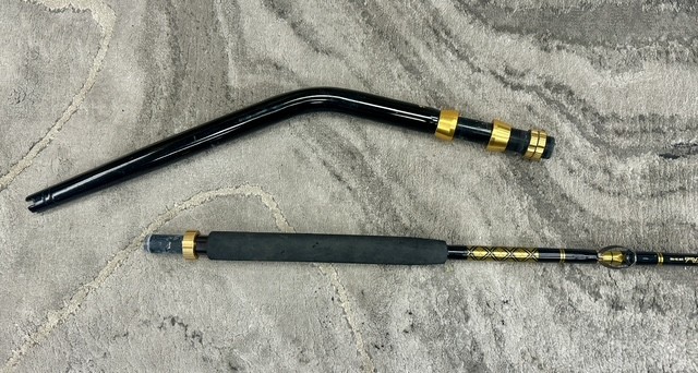 Chaos Rods SW 50-100lb Deep Drop Rod Winthrop Tip Full 5ft plus Curve Bent Butt