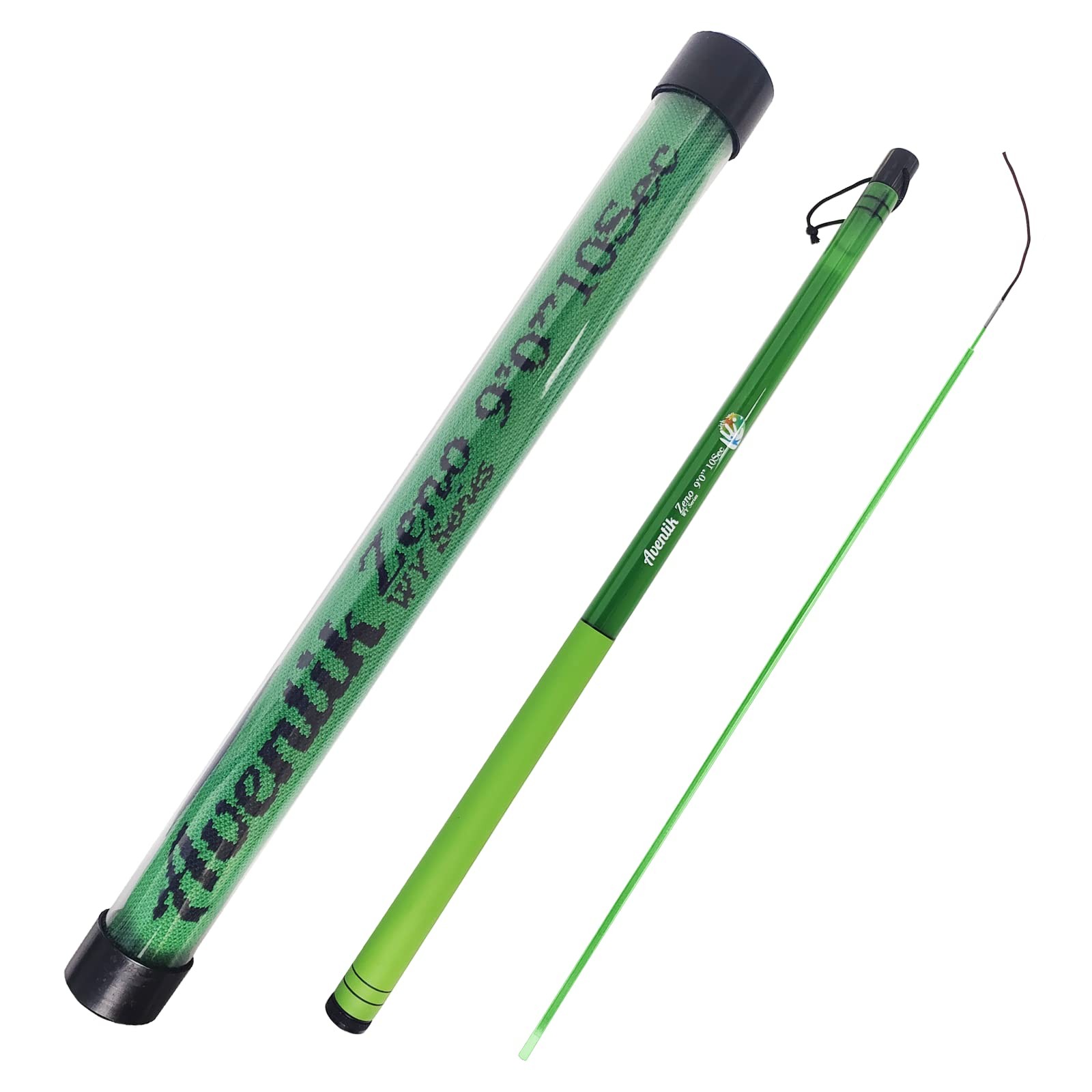 Aventik Zeno S2-Glass Tenkara Rod(9’0” 10Sec, Shamrock Green)