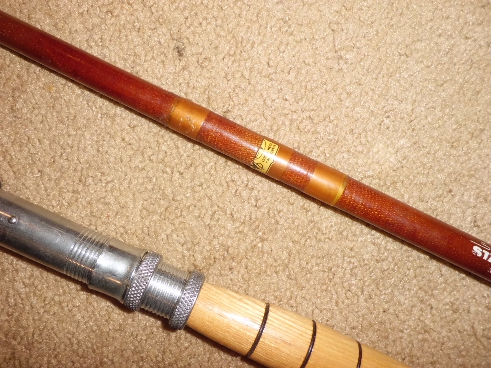 Vintage SILAFLEX Standard M165-R Conventional Boat 7’9″ Rod- USA