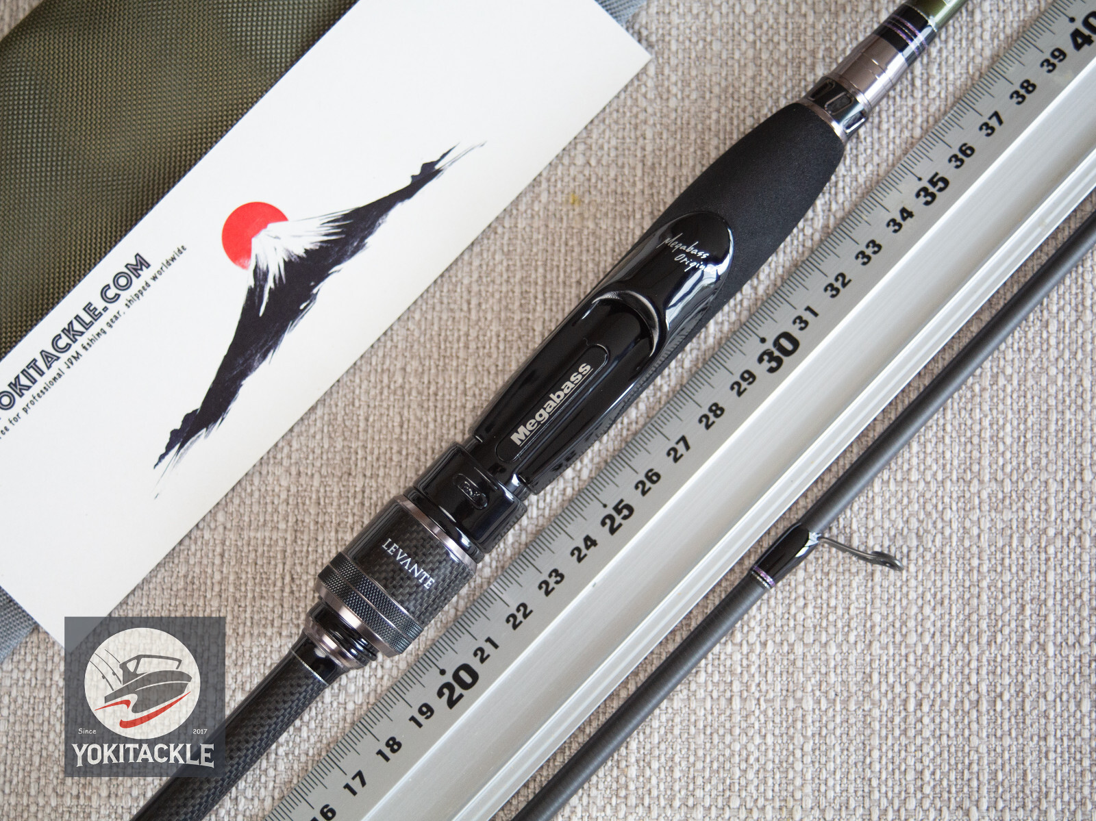 Megabass LEVANTE JP F3-611LVS 2P Spinning Rod Shipping from JAPAN