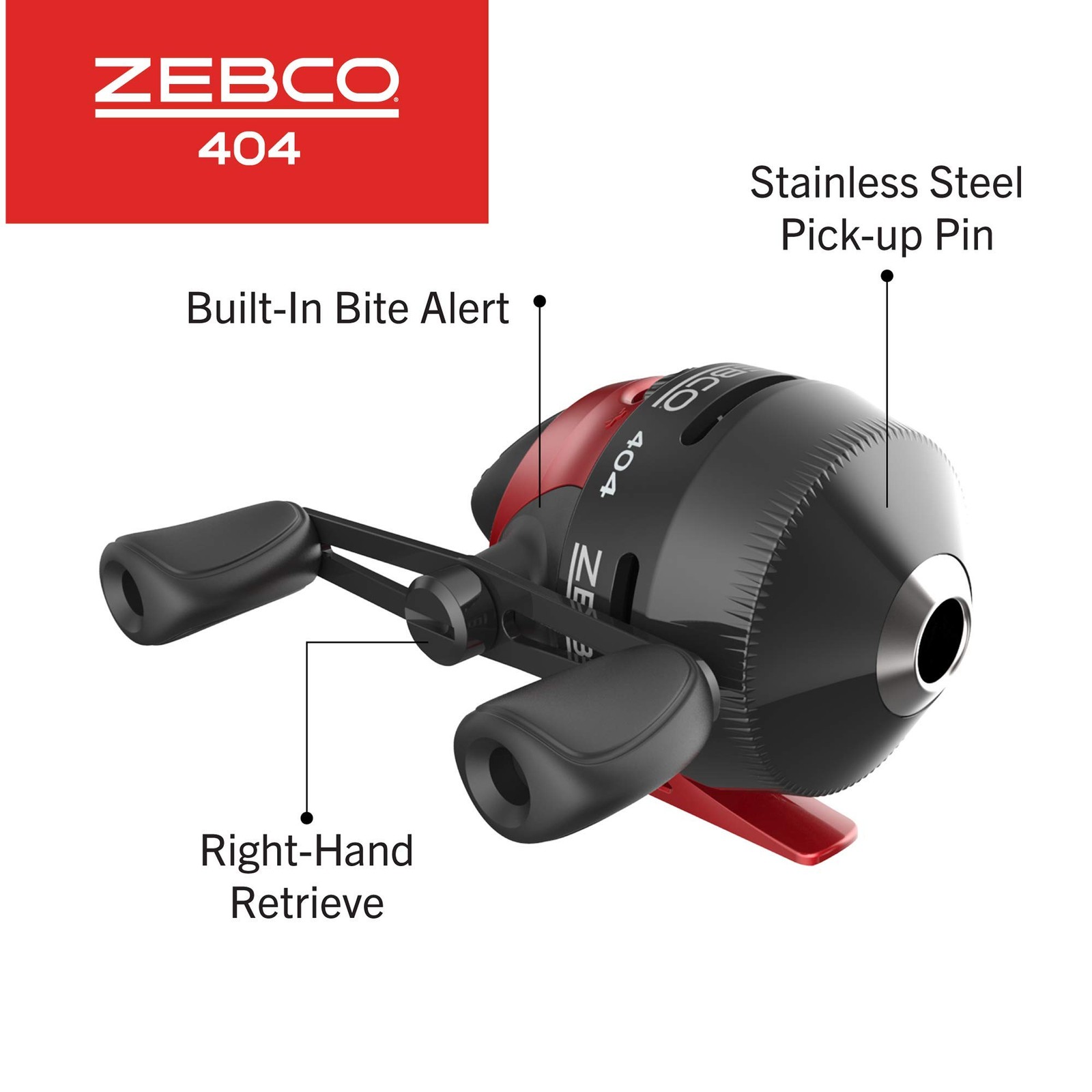 Zebco 202 & 404 Spincast Reel/Rod Combo (2-Pack) – 5’6″ Medium Action