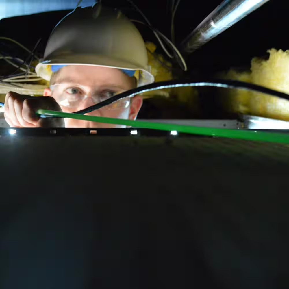 3/16 In. X 10-1/2 Ft. Fiberglass Glow Fish Rod Kit
