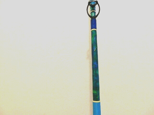 CUSTOM CONVENTIONAL ROD MAHI BLUE,GREEN,YELLOW MARBLE 7′ 20-40 LB TURBO NEW