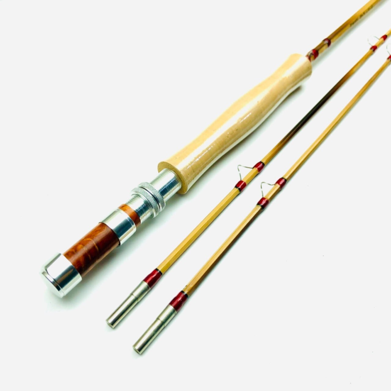 GARRISON 6’9″ ~ 4 wt / ZHUSRODS Flame Bamboo Fly Rod / Fly Fishing Rods