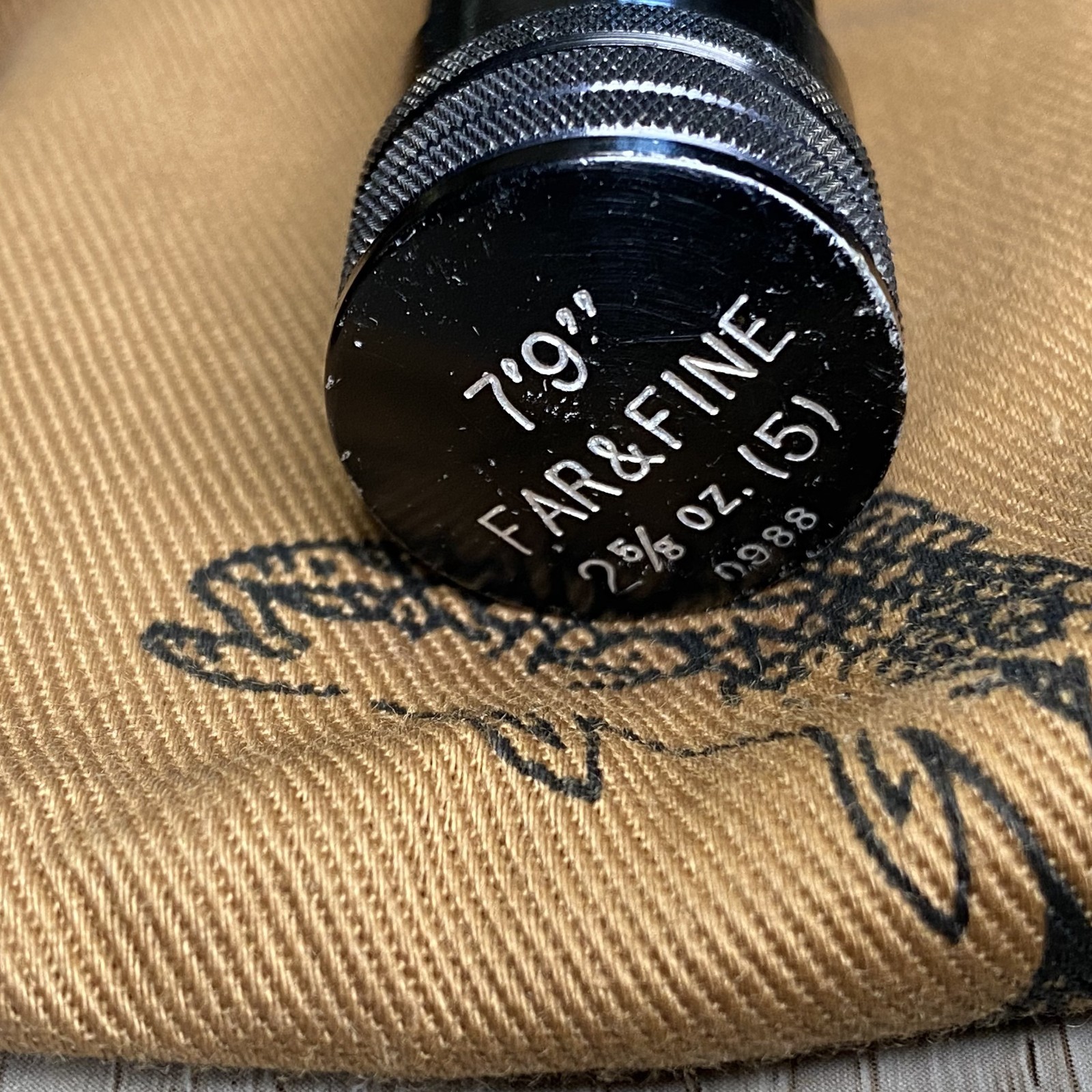 ORVIS Graphite “FAR AND FINE” 5wt 7’9″ Fly rod w/Sock Tube
