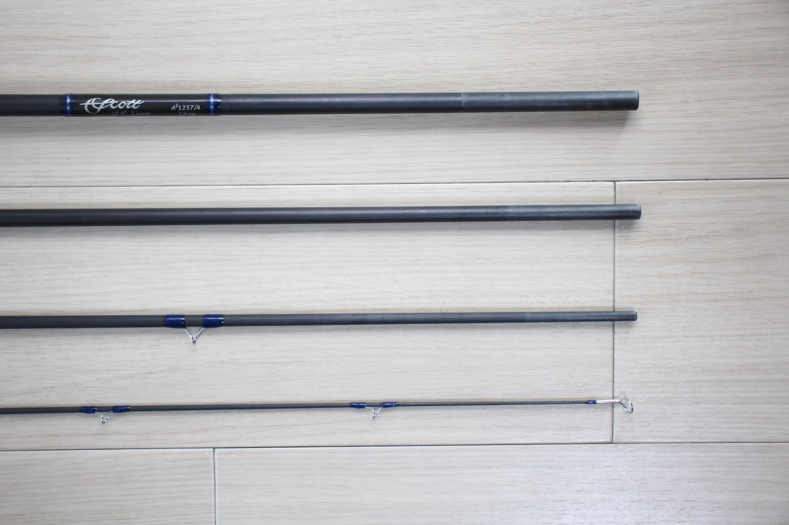 Scott A3 1257/4 Spey Fly Rod 12’6″ 7wt 4pc 7.9oz Cordura Case M110