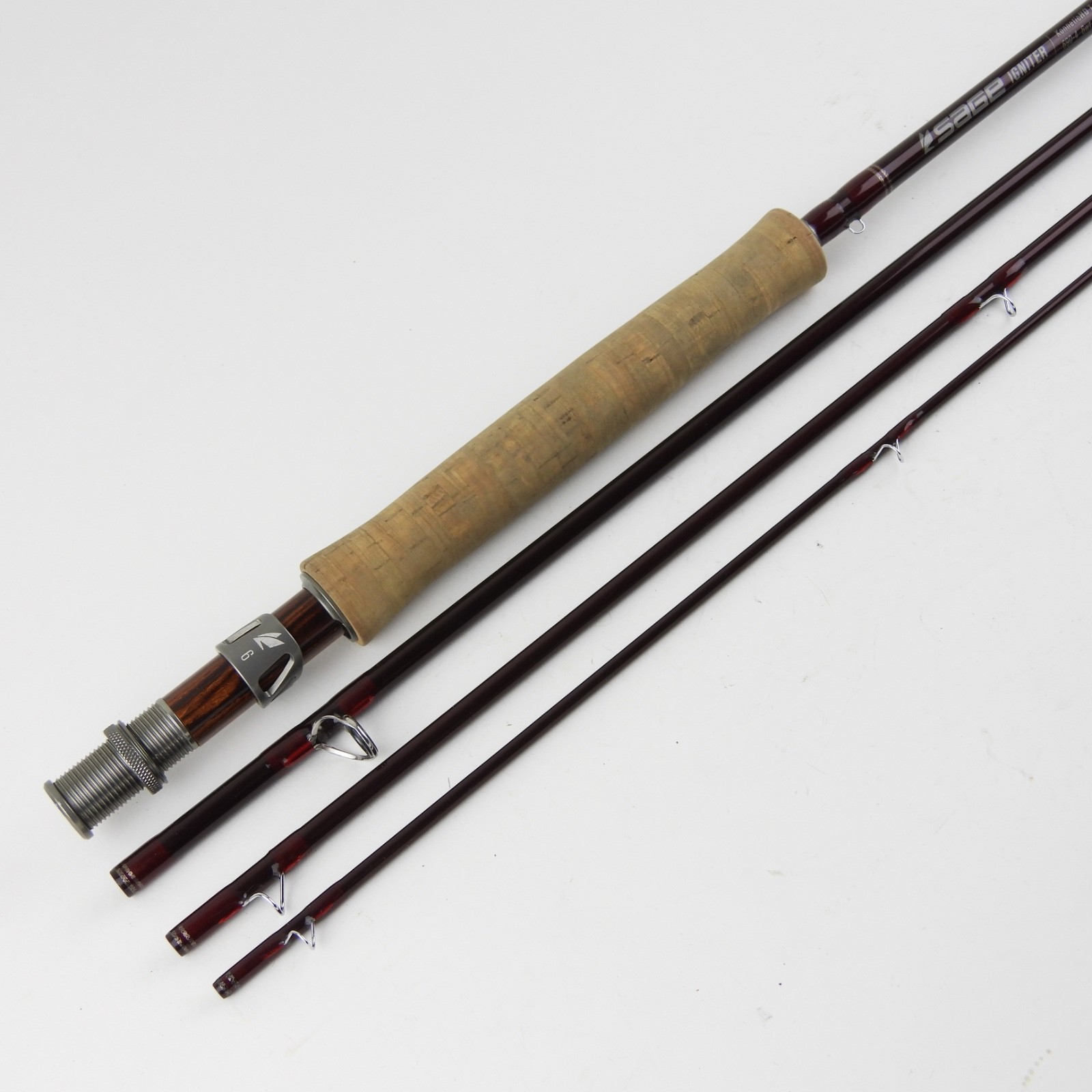 Sage Igniter 690-4 Fly Fishing Rod. 9’ 6wt. W/ Tube & Sock.