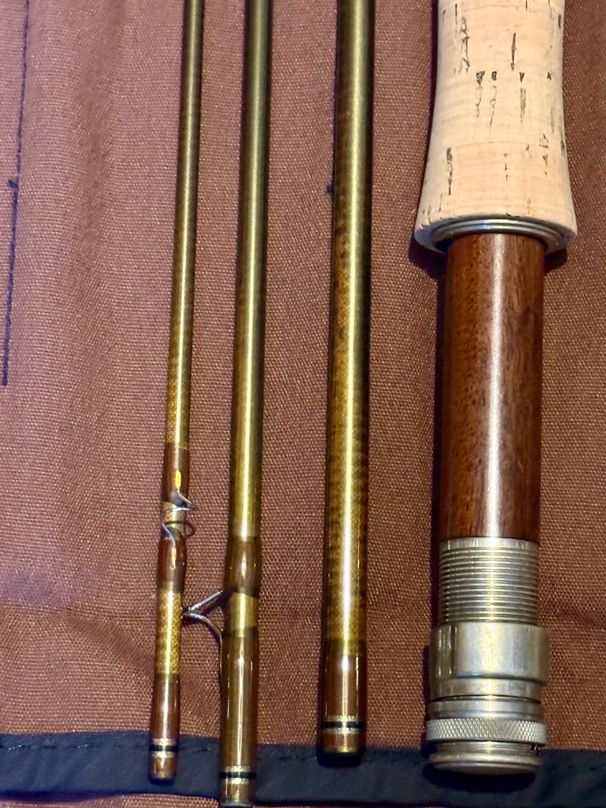 SAGE SLT 8 Foot 6 Inch Graphite 3e 4 Piece # 5 Trout Fly Rod & Travel Tube