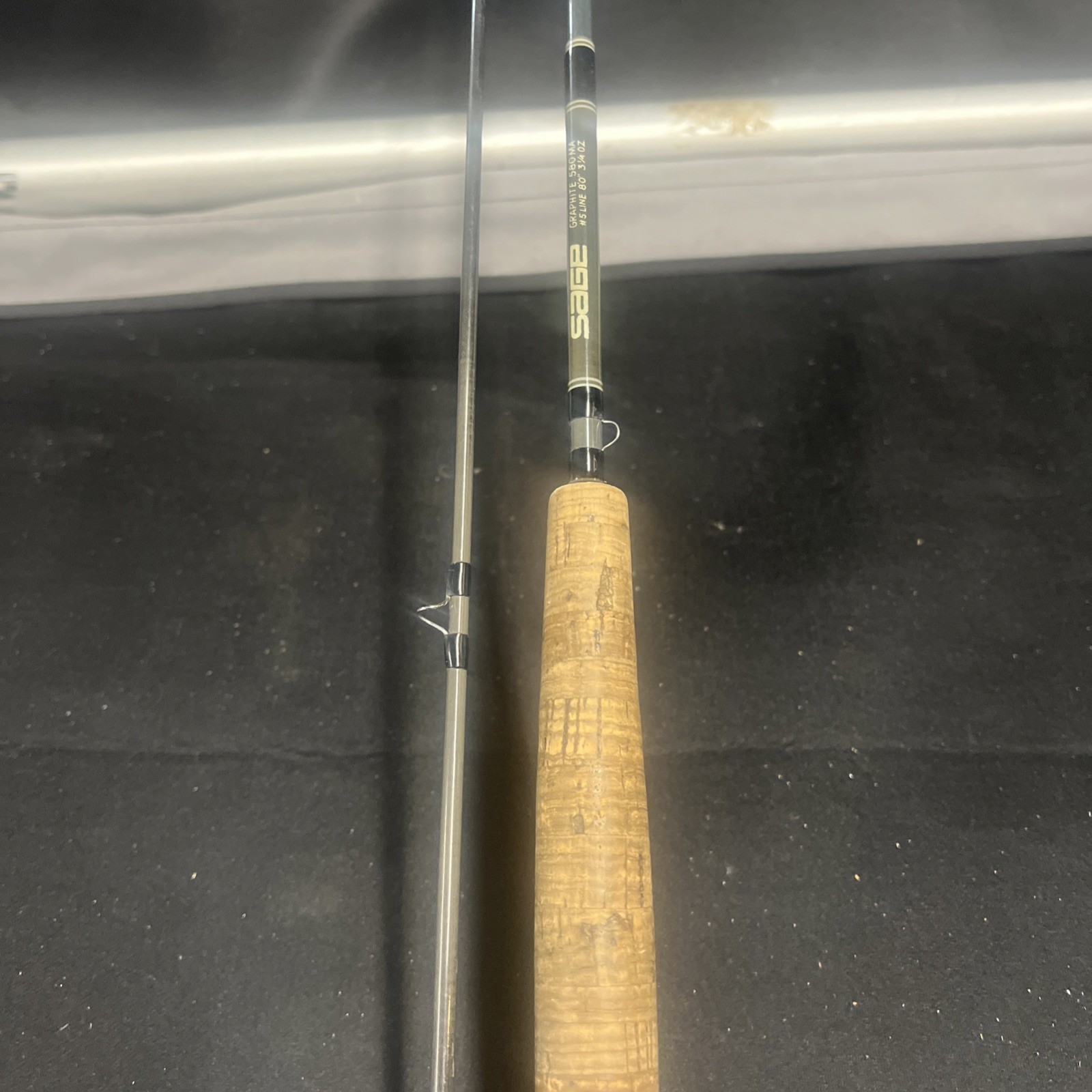 Sage 580 MA Graphite8′ 5wt-3 1/4 oz 2-Piece Vintage Rod- Rare Find