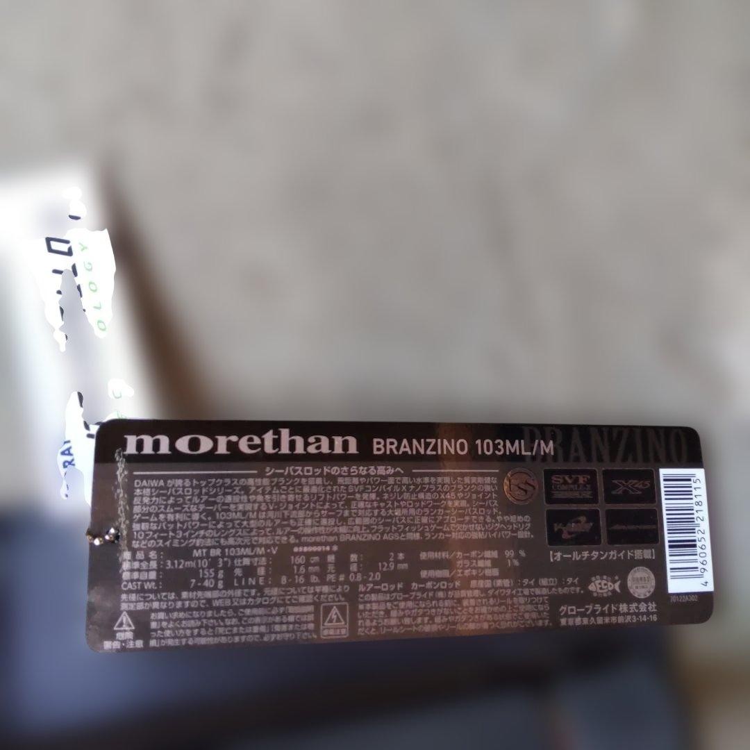 DAIWA MORETHAN Branzino 103ML/M morethan Daiwa