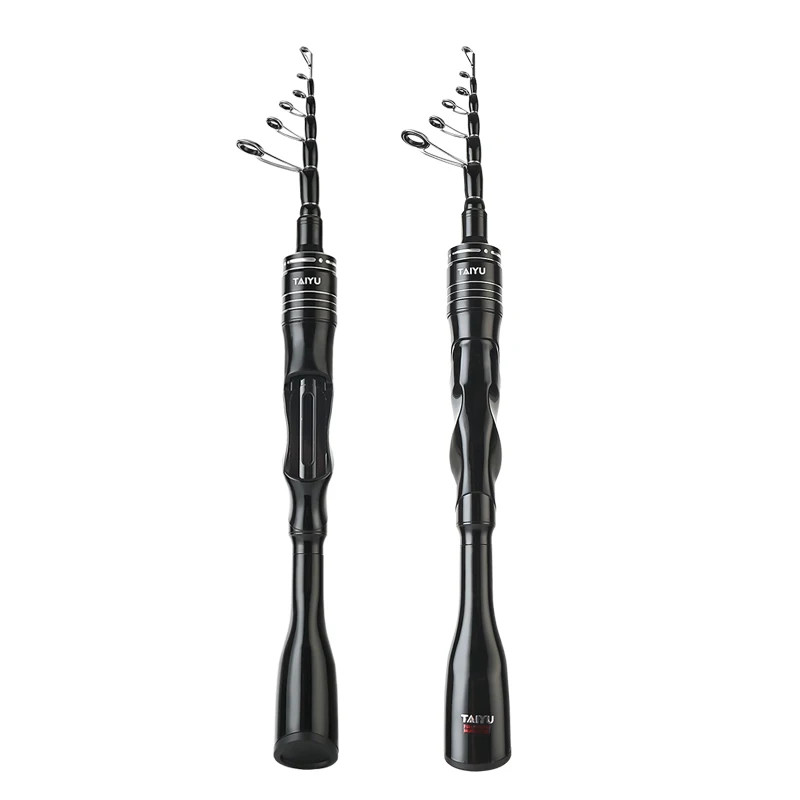1.5/1.68/1.8M Telescopic Spinning Fishing Rod Lightweight Carbon Fiber LF Soft T