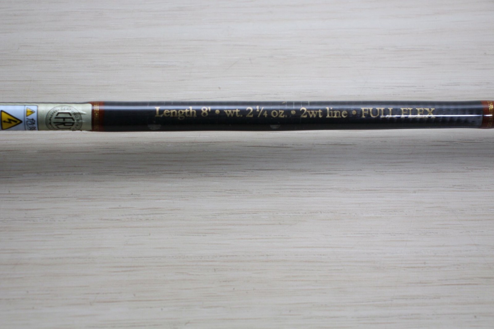 Orvis Superfine Touch Fly Rod 8′ 2wt 4pc Full Flex Tube Sock Rare M112