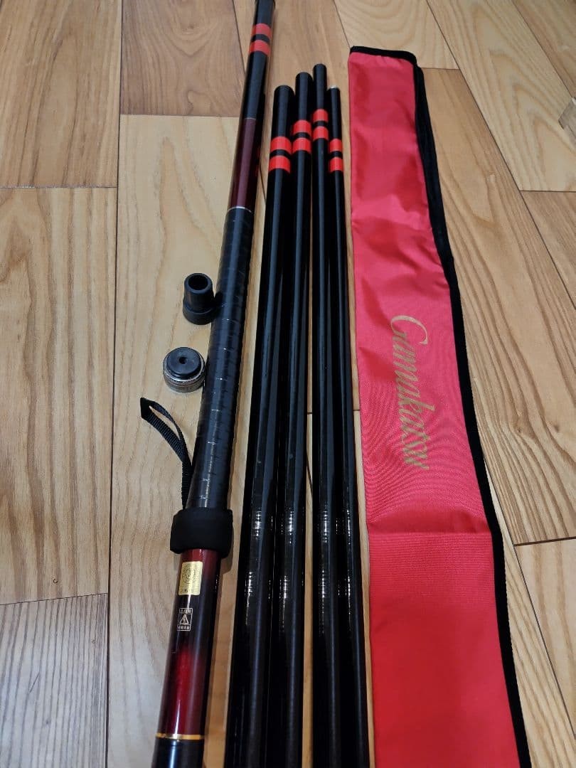 Gamakatsu Tamamono Pattern GR 550 Carbon Fishing Pole 5.5m Unused
