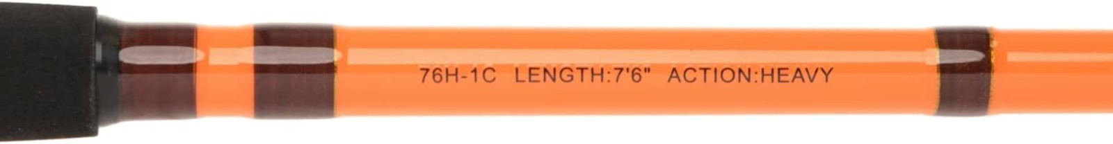 Heavy-Duty 7’6″ S-Glass Casting Rod – Ideal for Nocturnal Catfishing Adventures